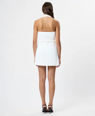 French Connection Women's Harry Suiting Mini Skirts In White