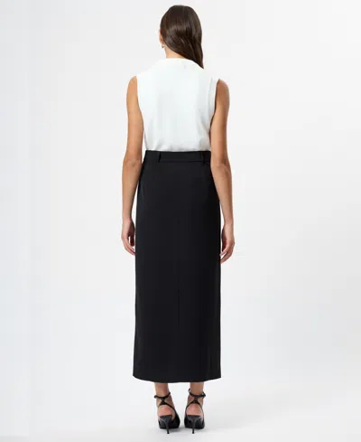 French Connection Women's Harry Suiting Midi Skirt In Black