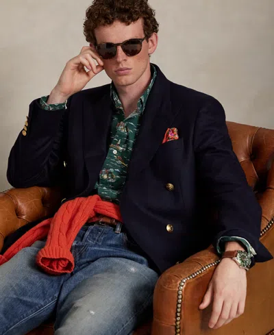 Polo Ralph Lauren Men's Classic Fit Long Sleeve Oxford Shirt In Green