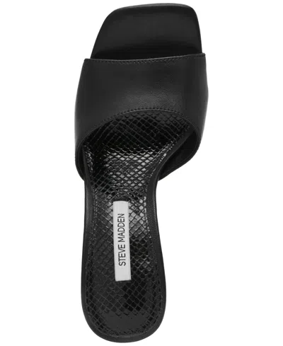 Steve Madden Women's Sia Novelty Square-toe High-heel Dress Sandals In Multi