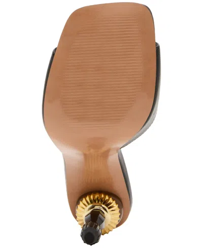 Steve Madden Women's Sia Novelty Square-toe High-heel Dress Sandals In Multi