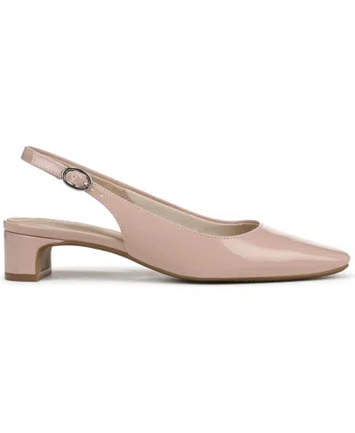 Lifestride Women's Lorena Pointed Toe Slingback Pumps In Pink