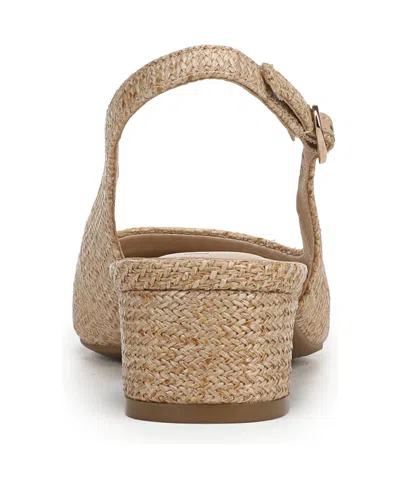 Lifestride Women's Lorena Pointed Toe Slingback Pumps In Brown