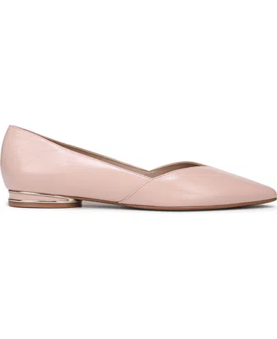 Naturalizer Havana Pointed Toe Flat In Pink