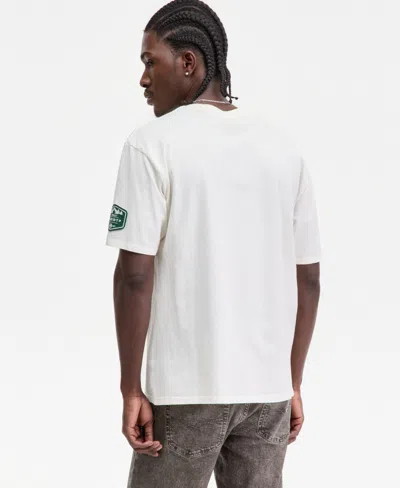 Guess Men's In The Woods Graphic T-shirt In White