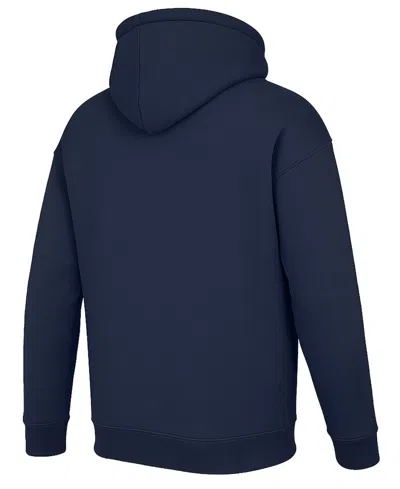 Blue Ice Men's Super Heavyweight Fleece-lined Pullover Hoodie In Blue