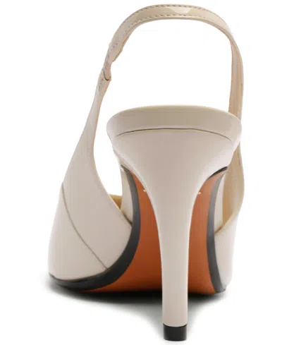 Schutz Women Lexi Mid Pointed Toe Pumps In White