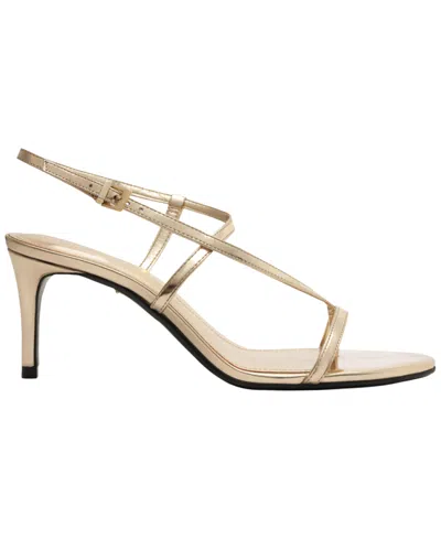 Schutz Women Azure Mid Stiletto Heel Dress Sandals In Silver