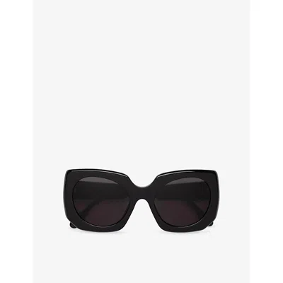 Retro Super Future Womens Black Marni Jellyfish Lake Oversized-frame Acetate Sunglasses In Black