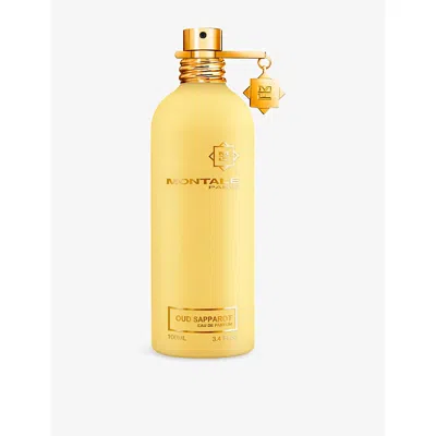 Montale Womens Oud Sapparot Eau De Parfum 100ml In Transparent
