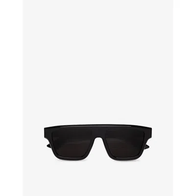 Retro Super Future Womens Black Marni Nistakari Square-frame Acetate Sunglasses In Black
