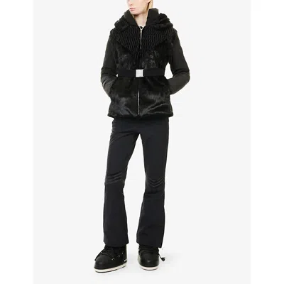 My Sunday Ski Womens Noir Ski-let Ski Jacket In Black