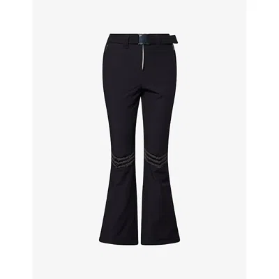 My Sunday Ski Womens Black Perfect Flared Ski Trousers Xs In Black