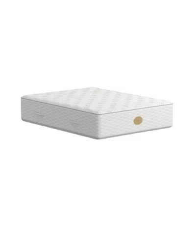 Shifman Flourish 16" Plush Tight Top Mattress, Queen In White