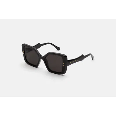Retro Super Future Womens Black Marni Nimrela Butterfly-frame Acetate Sunglasses In Black