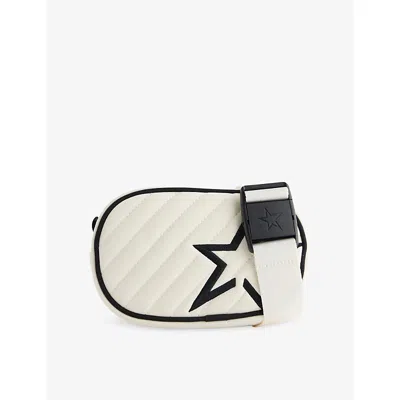 Perfect Moment Womens Snow White Star Woven Belt Bag In White