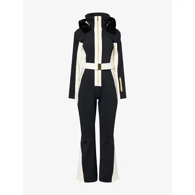 My Sunday Ski Womens Black/ White Velocity Telluride Ski Suit In Multi