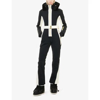 My Sunday Ski Womens Black/ White Velocity Telluride Ski Suit In Multi