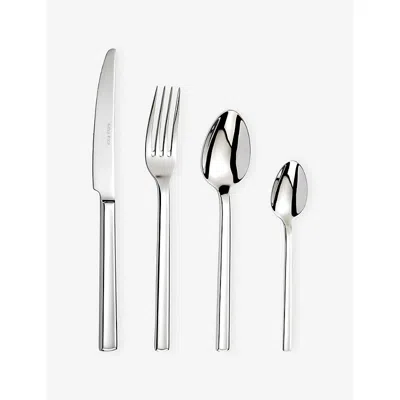 Arthur Price Stainless Steel Everyday Classic Horizon 24-piece Stainless-steel Cutlery Set In Silver