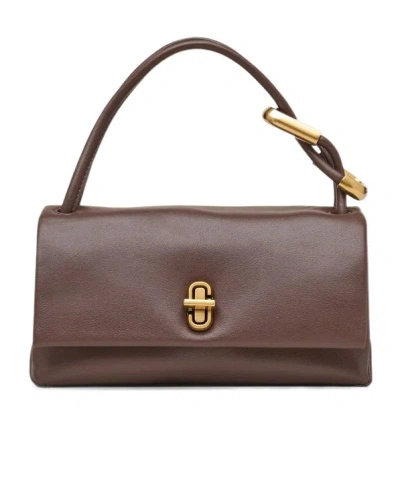 Marc Jacobs Flap Handbag In Brown
