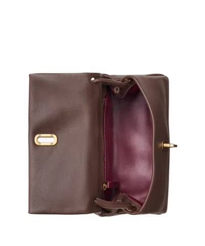 Marc Jacobs Flap Handbag In Brown
