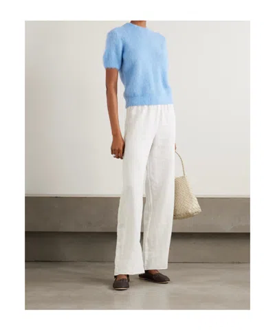 Doen Lavon Linen Pants In White