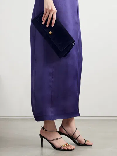 Khaite Audrey Clutch Bag In Black