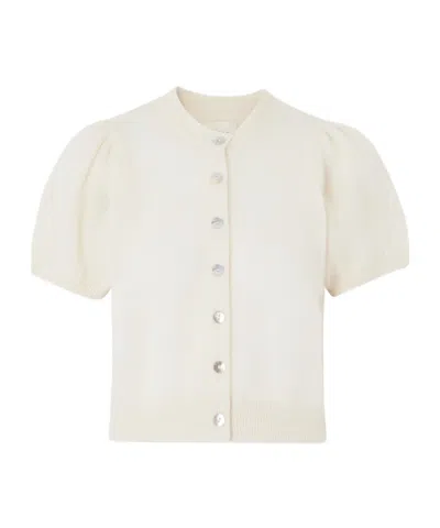 Doen Anisa Cardigan In White