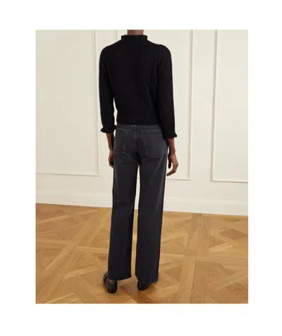 Doen Long-sleeved Cardigan In Black