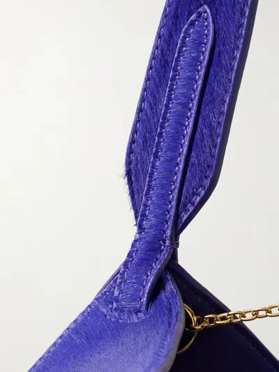 Khaite Lotus Mini Tote In Blue
