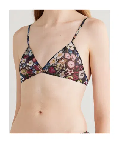 Khaite Patterned Bra In Multi