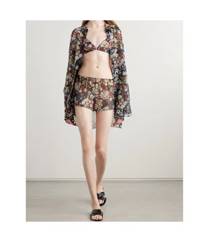 Khaite Patterned Bra In Multi