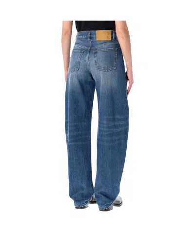 Haikure Women Blue Denim Jeans In Blue