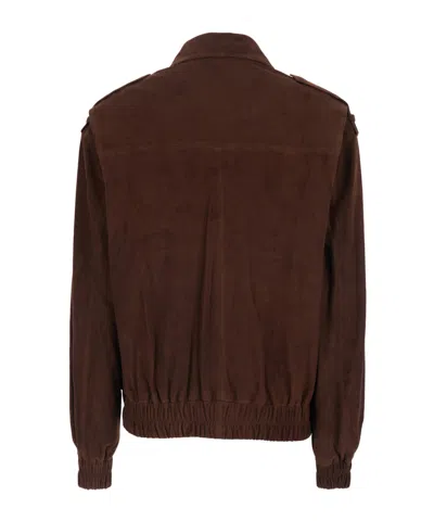 Arma Halti Pocketed Jacket In Brown