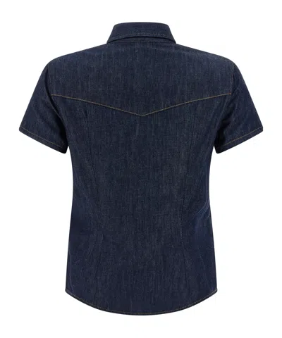 Khaite Cavazos Shirt In Blue