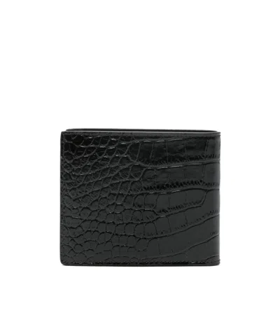 Tom Ford Bi-fold Wallet In Black