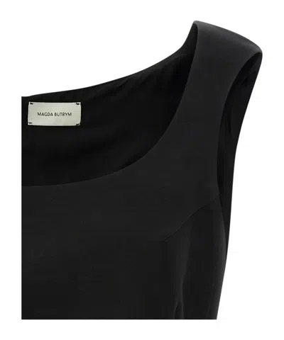 Magda Butrym Crew Neck Vest In Black