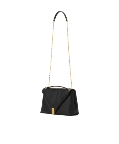 Lanvin Arpege Concerto Shoulder Bag Chain Strap In Black