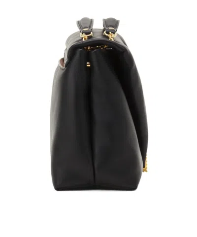 Lanvin Arpege Concerto Shoulder Bag Chain Strap In Black