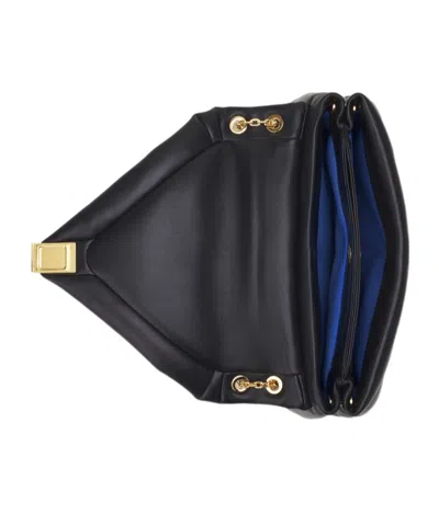 Lanvin Arpege Concerto Shoulder Bag Chain Strap In Black