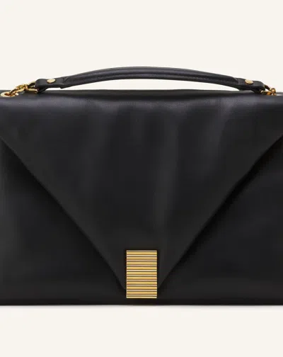 Lanvin Arpege Concerto Shoulder Bag Chain Strap In Black