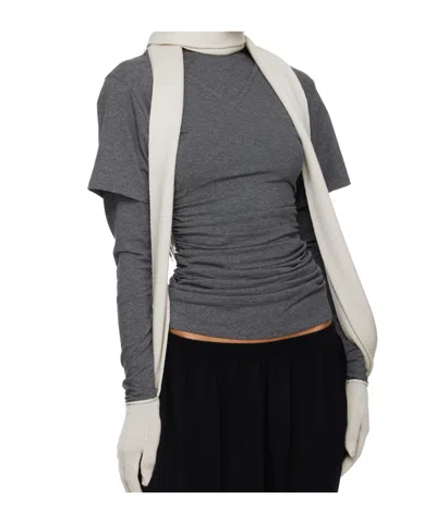 Paloma Wool Off-white Flauta Scarf In White