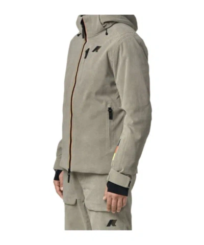 K-way Lamet Corduroy In Gray