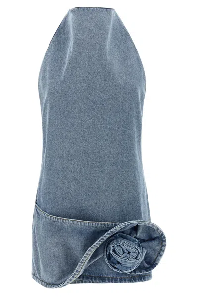 Magda Butrym Denim 10 Dress Dresses Light Blue In Blue