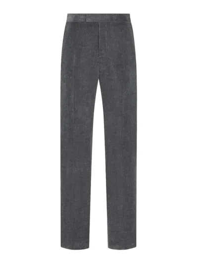 Dior Icons Corduroy Trousers In Gray