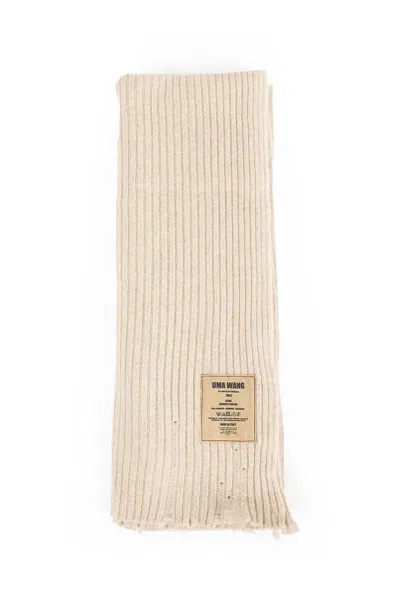 Uma Wang Cashmere Scarf In Brown