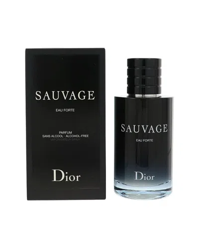 Dior Men's 3.4oz Sauvage Eau Forte Parfum In Transparent