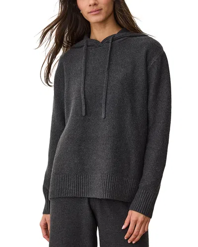 Marine Layer Chalet Knit Hoodie In Black