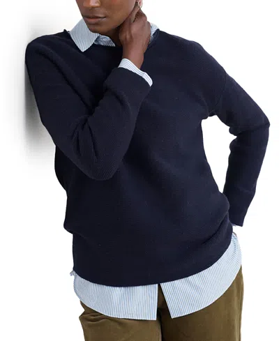 Seasalt Cornwall Women's Fruity Long Sleeve Sweater In Blue