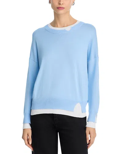 Six Fifty Claire Crewneck Sweater In Blue